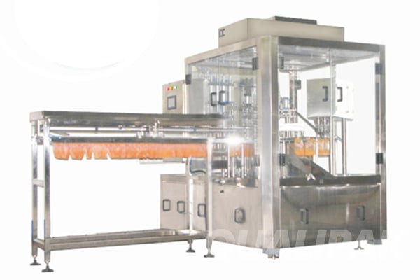 Stand Up Pouch Filling Capping Machine