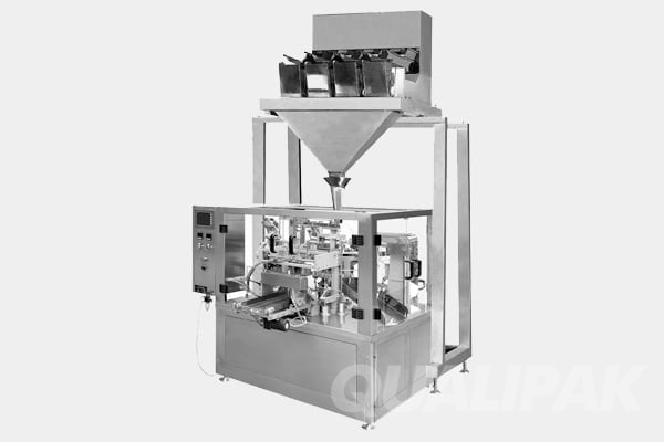 Granular pre-made bag packaging machine