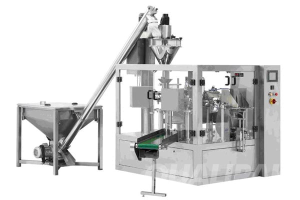 Powder pre-made bag packaging machine