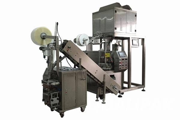 Pyramid tea bag packing machine